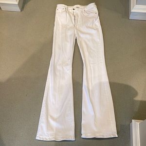 Rag and Bone Size 28 White Jean